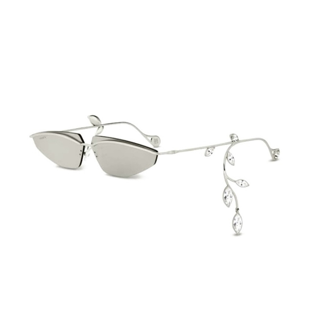 Fenty - Side-Eye Vine Sunglasses - Silver - Rihanna Official - Fenty Eyewear